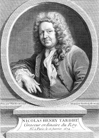 Nicolas-Henri Tardieu 1674-1749 by Jacques Nicolas Tardieu